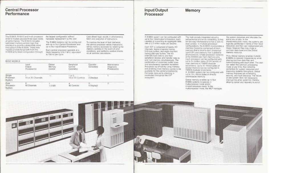 A large dual CPU Burroughs B6800 system https://www.retrocomputingtasmania.com/home/projects/burroughs-b6800