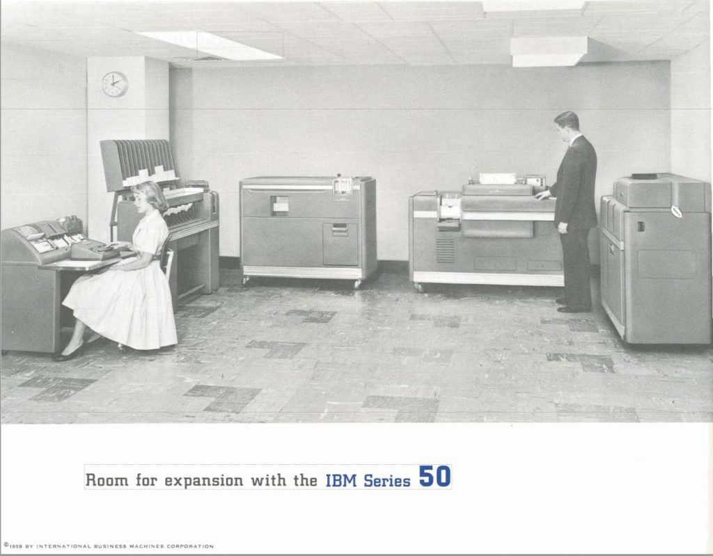 Example of IBM Series 50